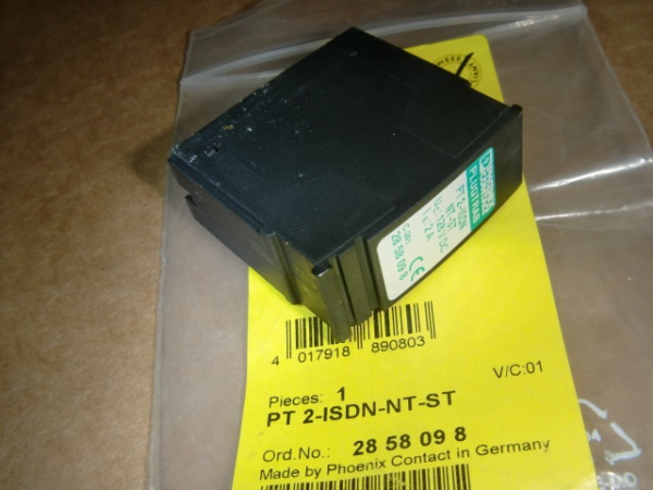 PT 2-ISDN-NT-ST PLUGTRAB Überspannungsschutzstecker für ISDN Doppelader